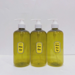 Chai chiết nhựa PP 500ml - Không có dung dịch