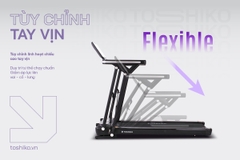 Máy chạy bộ gấp gọn Toshiko Iron Running