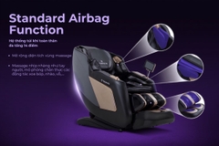Ghế massage Sóng Âm Trị Liệu Con lăn 4D Toshiko T95 Pro