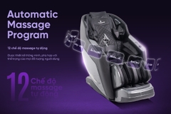 Ghế massage Sóng Âm Trị Liệu Con lăn 4D Toshiko T89 Pro Max