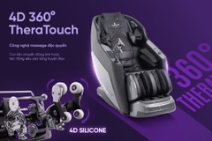 Ghế massage Sóng Âm Trị Liệu Con lăn 4D Toshiko T89 Pro Max