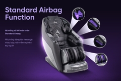Ghế massage Sóng Âm Trị Liệu Con lăn 4D Toshiko T89 Pro Max