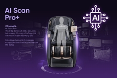 Ghế massage Sóng Âm Trị Liệu Con lăn 4D Toshiko T95 Pro