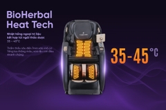 Ghế massage Sóng Âm Trị Liệu Con lăn 4D Toshiko T95 Pro