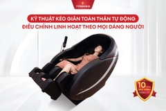 Ghế massage 6D nội địa Nhật Toshiko Sakura (AnmaohIV)