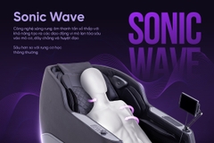 Ghế massage Sóng Âm Trị Liệu Con lăn 4D Toshiko T89 Pro Max