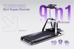 Máy chạy bộ đa năng Toshiko 9in1 Super Runner