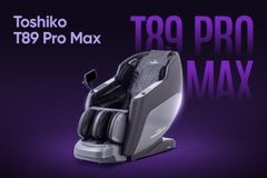 Ghế massage Sóng Âm Trị Liệu Con lăn 4D Toshiko T89 Pro Max