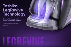 Ghế massage Sóng Âm Trị Liệu Con lăn 4D Toshiko T89 Pro Max