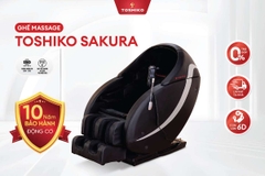 Ghế massage 6D nội địa Nhật Toshiko Sakura (AnmaohIV)