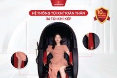 Ghế massage 6D nội địa Nhật Toshiko Sakura (AnmaohIV)