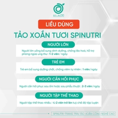 COMBO MUA 6 TẶNG 3,TẢO XOẮN TƯƠI NGUYÊN CHẤT TẶNG 300 ML MẬT ONG LÊN MEN