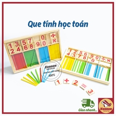 Bộ đồ chơi que tính học toán cho bé, que tính học đếm cho trẻ LOẠI ĐẸP