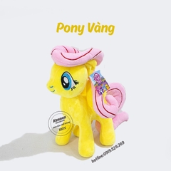 Thú bông ngựa Pony các màu sắc