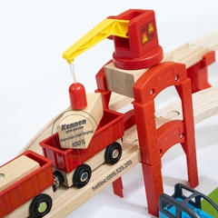 Siêu mô hình thành phố gỗ [Phát triển tư duy sáng tạo] 106 chi tiết kích thước 1.2x1.3m