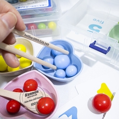 Gắp hạt 3 kỹ năng kèm học số phương pháp giáo dục Montessori LOẠI ĐẸP