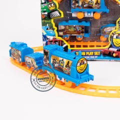 Đồ chơi đường ray tàu hỏa Thomas and friend 3 toa hàng đẹp (ảnh thật)