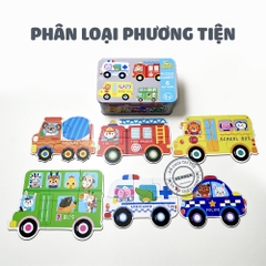 Siêu Ghép hình puzzle bản to cho bé 2+