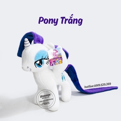 Thú bông ngựa Pony các màu sắc