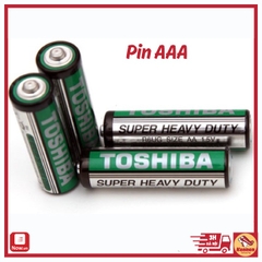 Pin hãng Toshiba AA/AAA liên doanh Nhật-Trung/ Pin cúc