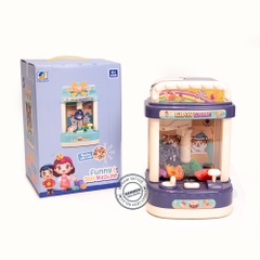 Đồ chơi máy gắp thú mini dùng pin hoặc cắm điện