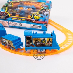 Đồ chơi đường ray tàu hỏa Thomas and friend 3 toa hàng đẹp (ảnh thật)