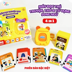 Máy đọc truyện Kennen- Máy đọc thẻ truyện tranh tư duy bảo hành 6 tháng