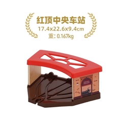 [Mở rộng] Đồ chơi mô hình xe lửa Thomas chi tiết NHÀ GA CAO CẤP