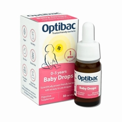 Men Vi Sinh Optibac Probiotics Baby Drops (Dạng Giọt, Hỗ Trợ Tiêu Hóa, Giảm Colic cho Trẻ Sơ Sinh)