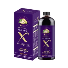 Nước Cốt Nhàu Nano X - Tốt Cho Tim Mạch, Huyết Áp, Ngừa Đột Quỵ, Ưng Thư