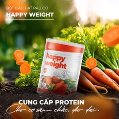 Bột Đậu Hạt Rau Củ Happy Weight Thuần Chay Tâm An - Tăng Cân, Cơ Săn Chắc