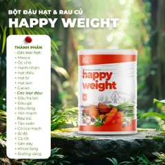 Bột Đậu Hạt Rau Củ Happy Weight Thuần Chay Tâm An - Tăng Cân, Cơ Săn Chắc