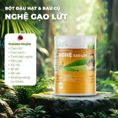 Bột Nghệ Gạo Lứt Thuần Chay Tâm An - Dạ Dày Khỏe, Tiêu Hóa Tốt