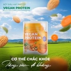 Bột Vegan Protein Thuần Chay Tâm An - Hỗ Trợ Xây Dựng Cơ Bắp, Bồi Bổ Sức Khỏe