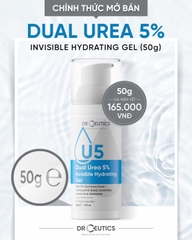 Gel Cấp Ẩm Cho Da Dầu DrCeutics Dual Urea 5% Invisible Hydrating Gel