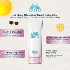 Gel Chống Nắng Nâng Tông & Dưỡng Sáng Anessa Brightening UV Sunscreen Gel SPF50+ PA++++