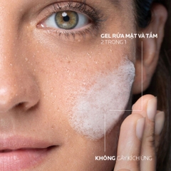 Gel Rửa Mặt & Tắm Giảm Mụn Sưng Viêm La Roche-Posay Effaclar Micro-Peeling Gel