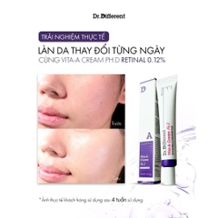Kem Retinal Trẻ Hóa Da Dr.Different Vita-A Cream Ph.D