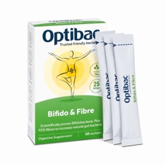 Men vi sinh Optibac Probiotics Bifido & Fibre (Hỗ Trợ Giảm Táo Bón & Bổ Sung Chất Xơ)