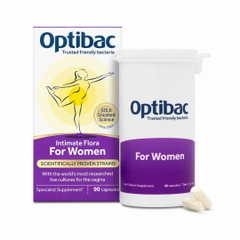 Men Vi Sinh Optibac Probiotics For Women (Hỗ Trợ Cân Bằng Hệ Vi Sinh Vùng Kín Nữ)