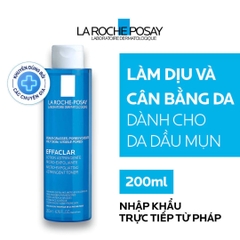 Nước Cân Bằng Giảm Dầu & Thu Nhỏ Lỗ Chân Lông La Roche-Posay Effaclar Astringent Lotion