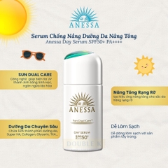Serum Chống Nắng Dưỡng Da Nâng Tông & Ngừa Lão Hóa Anessa Day Serum SPF50+ PA++++