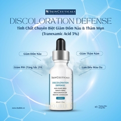 SkinCeuticals Discoloration Defense - Tinh Chất Chuyên Biệt Giảm Đốm Nâu & Thâm Mụn (Tranexamic Acid 3%)