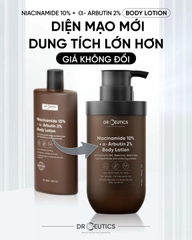 Sữa Dưỡng Thể Trắng Da DrCeutics Niacinamide 10% + α–Arbutin 2% Body Lotion