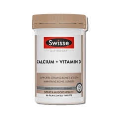 Swisse Calcium + D3: Hỗ Trợ Xương, Răng Chắc Khỏe, Ngừa Loãng Xương