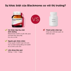 Viên Uống Blackmores CoQ10 150mg (Hỗ Trợ Sức Khỏe Tim Mạch & Năng Lượng)