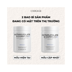 Viên Uống Bổ Não, Giảm Mệt Mỏi CODEAGE Methylfolate B Complex+