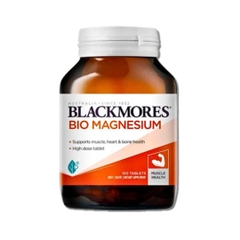 Viên Uống Bổ Sung Magie Blackmores Bio Magnesium (Hỗ Trợ Cơ Bắp, Giảm Chuột Rút)