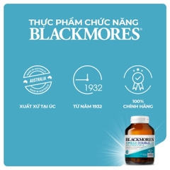 Viên Uống Dầu Cá Blackmores Omega Double (Hàm Lượng Omega-3 Gấp Đôi, Hỗ Trợ Não & Mắt)
