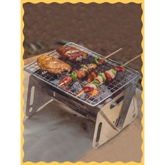 Bếp nướng BBQ mini dã ngoại gấp gọn BEP018